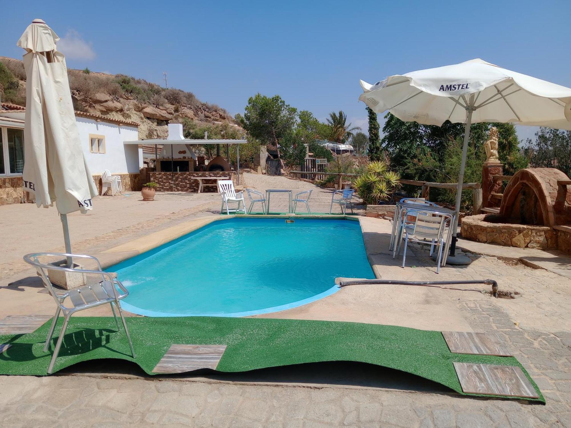 Casa Cueva Molino El Tarahal Villa Bagian luar foto