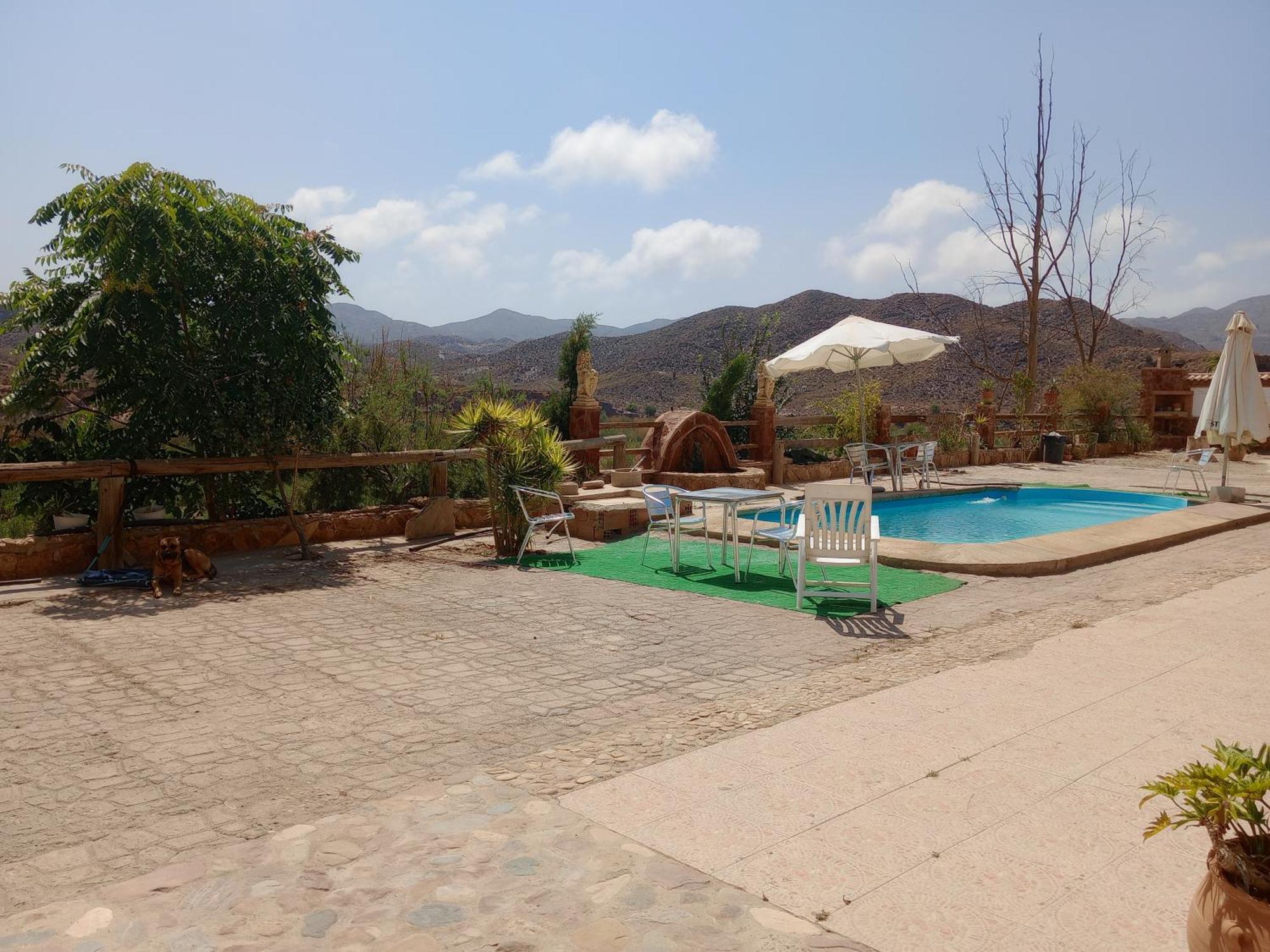 Casa Cueva Molino El Tarahal Villa Bagian luar foto