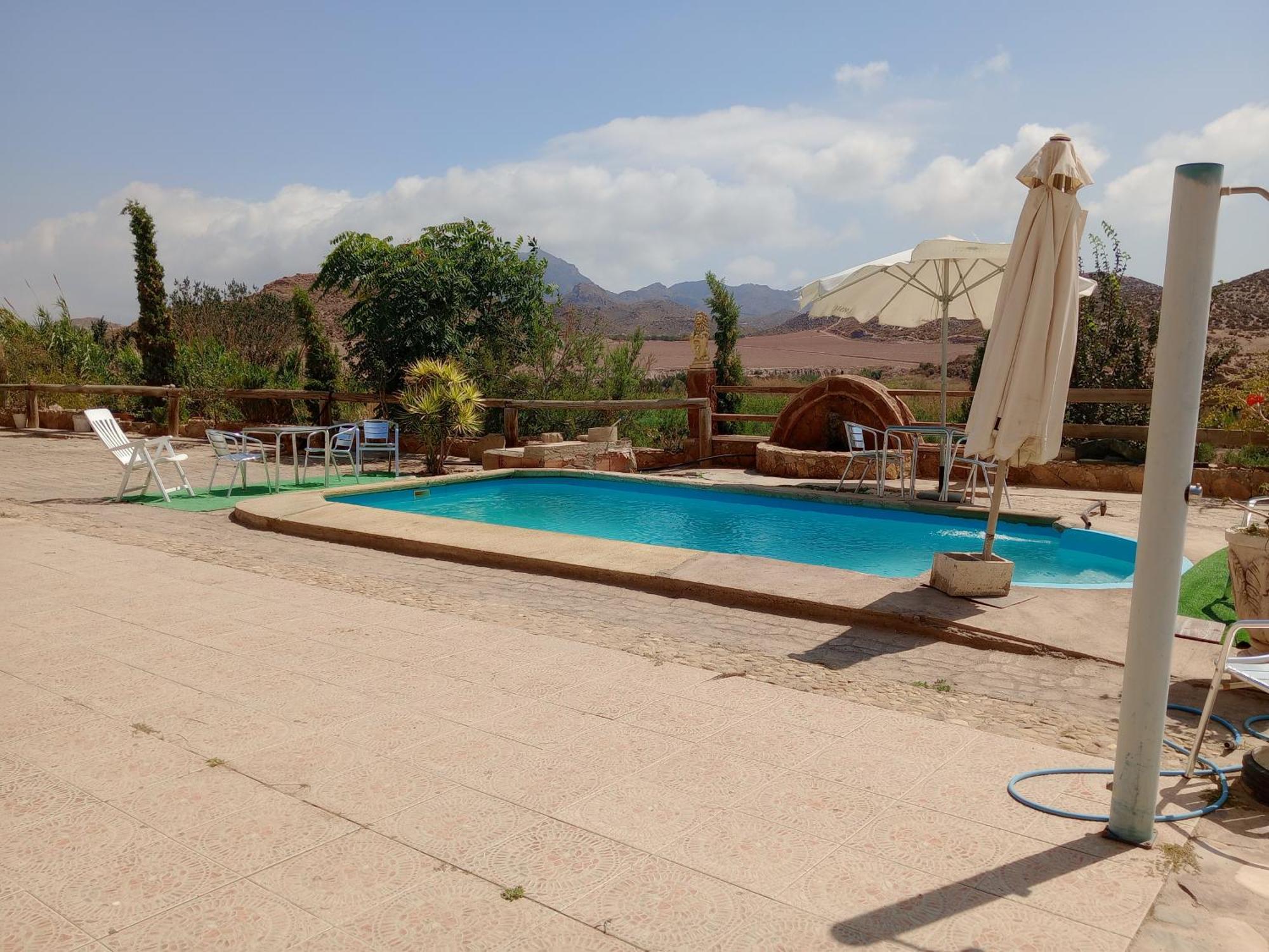 Casa Cueva Molino El Tarahal Villa Bagian luar foto